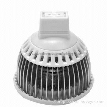 LD 3W MR16 LED Spotlight with 42 Pieces Aluminum Fins, Bridgelux/Epistar/Epileds Chip